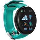 D18 1.3inch TFT Color Screen Smart Watch IP65 Waterproof,Support Call Reminder /Heart Rate Monitoring/Blood Pressure Monitoring/Sleep Monitoring(Green) - 1