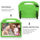 For iPad 10.2 EVA Flat Anti Falling Protective Shell with Thumb Bracket(Green) - 5