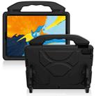 For iPad Pro 11 inch EVA Flat Anti Falling Protective Shell with Thumb Bracket(Black) - 1