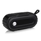 New Rixing NR5016 Wireless Portable Bluetooth Speaker Stereo Sound 10W System Music Subwoofer Column, Support TF Card, FM(Black) - 1