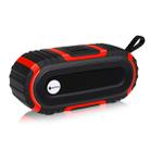 New Rixing NR5016 Wireless Portable Bluetooth Speaker Stereo Sound 10W System Music Subwoofer Column, Support TF Card, FM(Red) - 1