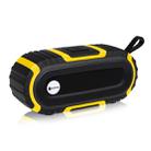 New Rixing NR5016 Wireless Portable Bluetooth Speaker Stereo Sound 10W System Music Subwoofer Column, Support TF Card, FM(Yellow) - 1