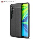 For Xiaomi Mi CC9 Pro / Note 10 Litchi Texture TPU Shockproof Case(Black) - 1