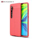 For Xiaomi Mi CC9 Pro / Note 10 Litchi Texture TPU Shockproof Case(Red) - 1