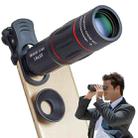 DSDZ-18XWYJ Cell Phone Lens Universal 18X Optical Zoom Lens Manual Telescope Lens with Clamp - 1