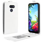 For LG K40S Crazy Horse Vertical Flip Leather Protective Case(White) - 1