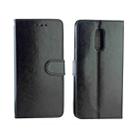 For LG Stylo 5 Crazy Horse Texture Horizontal Flip Leather Case with Holder & Card Slots & Wallet & Photo Frame(Black) - 1