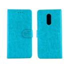 For LG Stylo 5 Crazy Horse Texture Horizontal Flip Leather Case with Holder & Card Slots & Wallet & Photo Frame(Baby Blue) - 1