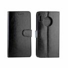 For Huawei Mate30 Pro Crazy Horse Texture Horizontal Flip Leather Case with Holder & Card Slots & Wallet & Photo Frame(Black) - 1