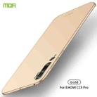 For Xiaomi Mi CC9 Pro MOFI Frosted PC Ultra-thin Hard Case(Gold) - 1