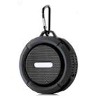 C6a Outdoor Chuck Wireless Bluetooth Car Speaker Suction Cup Speaker, Support TF Card(Black) - 1