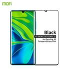 For Xiaomi CC9 Pro / Xiaomi Note10 MOFI 9H 3D Explosion Proof Thermal Bending Full Screen Covered With Tempered Glass Film(Black) - 1