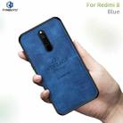 For Xiaomi RedMi 8 PINWUYO Zun Series PC + TPU + Skin Waterproof And Anti-fall All-inclusive Protective Shell(Blue) - 1