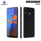 For MOTO E6 plus PINWUYO Pin Rui Series Classical Leather, PC + TPU + PU Leather Waterproof And Anti-fall All-inclusive Protective Shell(Black) - 1