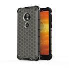 For Motorola Moto E5 Play Go Shockproof Honeycomb PC + TPU Case(Grey) - 1