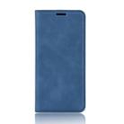 For Galaxy Note10+   Retro-skin Business Magnetic Suction Leather Case with Holder & Card Slots & Wallet(Dark Blue) - 8