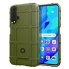 For Huawei Honor 20 Full Coverage Shockproof TPU Case(Army Green) - 1