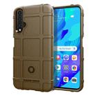 For Huawei Honor 20 Full Coverage Shockproof TPU Case(Brown) - 1