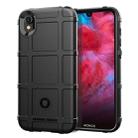 For Huawei Honor Play 3e Full Coverage Shockproof TPU Case(Black) - 1