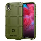 For Huawei Honor Play 3e Full Coverage Shockproof TPU Case(Army Green) - 1