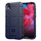 For Huawei Honor Play 3e Full Coverage Shockproof TPU Case(Blue) - 1