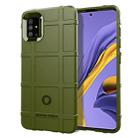 For Galaxy A51 Full Coverage Shockproof TPU Case(Army Green) - 1
