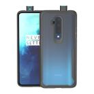 For OnePlus 7T Pro Transparent PC + TPU Full Coverage Shockproof Protective Case(Black) - 1