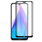 For REDMI Note 8T 2 PCS ENKAY Hat-prince Full Glue 0.26mm 9H 2.5D Tempered Glass Full Coverage Film - 1