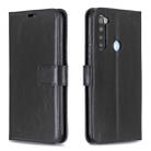 For Xiaomi Redmi Note 8 Crazy Horse Texture Horizontal Flip Leather Case with Holder & Card Slots & Wallet & Photo Frame(Black) - 1