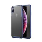 For iPhone XS Max Magic Armor TPU + PC Combination Case(Navy Blue) - 1