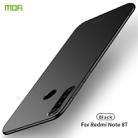 For Xiaomi RedMi Note8T MOFI Frosted PC Ultra-thin Hard Case(Black) - 1