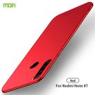 For Xiaomi RedMi Note8T MOFI Frosted PC Ultra-thin Hard Case(Red) - 1