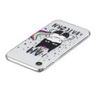 For iPhone XR 3D Pattern Transparent TPU Case(Batman) - 4