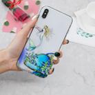 For iPhone XS Max 3D Pattern Transparent TPU Case(Mermaid) - 6