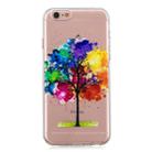 For iPhone SE 2022 / SE 2020 / 8 / 7 3D Pattern Transparent TPU Case(Painting tree) - 2
