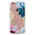 For iPhone SE 2022 / SE 2020 / 8 / 7 3D Pattern Transparent TPU Case(The Stone Flower) - 2