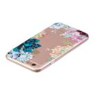 For iPhone SE 2022 / SE 2020 / 8 / 7 3D Pattern Transparent TPU Case(The Stone Flower) - 4