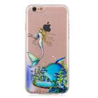 For iPhone SE 2022 / SE 2020 / 8 / 7 3D Pattern Transparent TPU Case(Mermaid) - 2