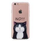 For iPhone 8 Plus / 7 Plus 3D Pattern Transparent TPU Case(NO Cat) - 1