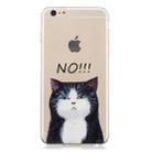 For iPhone 6 Plus 3D Pattern Transparent TPU Case(NO Cat) - 2