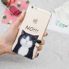 For iPhone 6 Plus 3D Pattern Transparent TPU Case(NO Cat) - 6