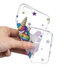 For iPhone 6 Plus 3D Pattern Transparent TPU Case(Eyeglasses Unicorn) - 5