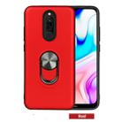 For Xiaomi Redmi 8  360 Rotary Multifunctional Stent PC+TPU Case with Magnetic Invisible Holder(Red) - 1