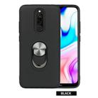 For Xiaomi Redmi 8  360 Rotary Multifunctional Stent PC+TPU Case with Magnetic Invisible Holder(Black) - 1