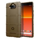 For Sony Xperia 8 Full Coverage Shockproof TPU Case(Brown) - 1