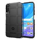 For Huawei Y9S  Full Coverage Shockproof TPU Case(Black) - 1