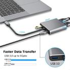 USB C to HDMI VGA 4K Adapter 4-in-1 Type C Adapter Hub to HDMI VGA USB 3.0 Digital AV Multiport Adapter with USB-C PD Charging Port Compatible for Nintendo Switch/Samsung/MacBook(Silvery) - 18