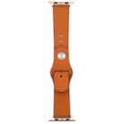 For Apple Watch 3 / 2 / 1 Generation 38mm Universal Buckle Leather Strap(Brown) - 3