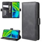 For Xiaomi Mi CC9 Pro/Note 10/Note 10 Pro Dual-side Magnetic Buckle Horizontal Flip Leather Case with Holder & Card Slots & Wallet(Black) - 1