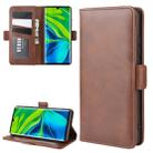 For Xiaomi Mi CC9 Pro/Note 10/Note 10 Pro Dual-side Magnetic Buckle Horizontal Flip Leather Case with Holder & Card Slots & Wallet(Brown) - 1